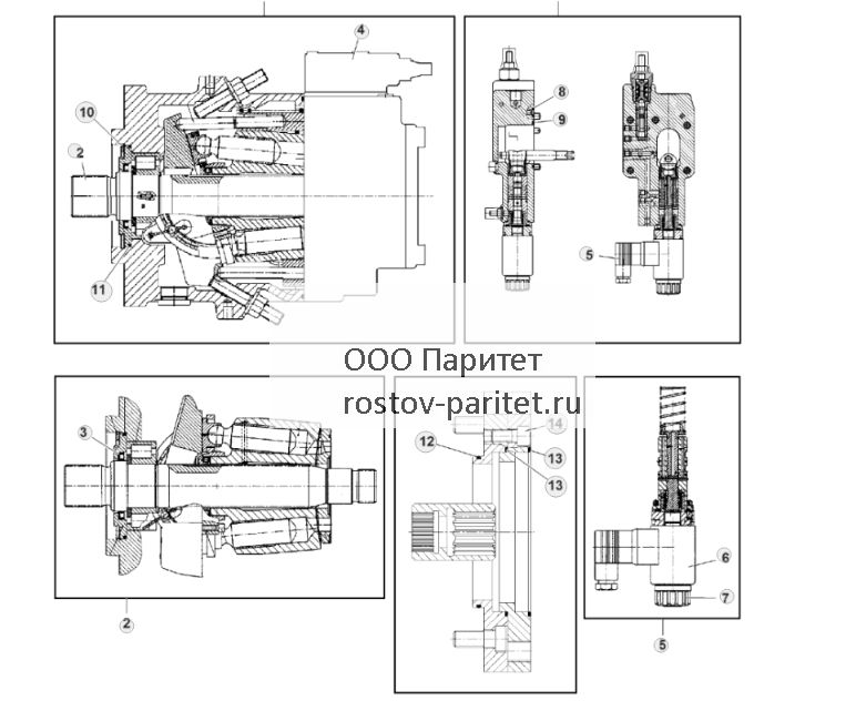 Components, Hydraulic Drive Pump, 210 cc - ST849666 488.jpg